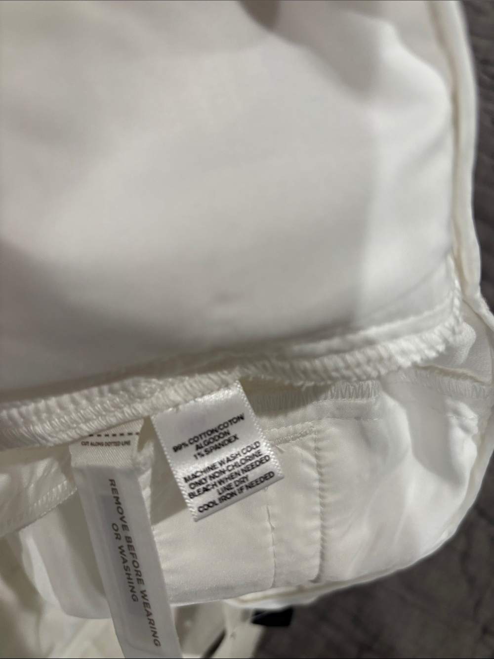 LOFT Wide Leg Pants in White - Picture 5 of 9